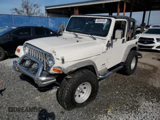2005 Jeep Wrangler Sport with VIN 1J4FA49S95P386283, listed as a Copart auction lot 43344165 with 231,399 mi miles and Salvage Title. Bid and sale history available at carsss.com. Image 1.