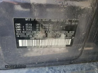 2015 Subaru Legacy 2.5i Limited with VIN 4S3BNAN60F3048201, listed as a Copart auction lot 65040433 with 130,787 mi miles. Bid and sale history available at carsss.com. Image 13.