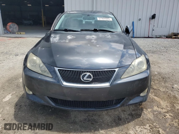 2006 Lexus IS 250 z VIN JTHBK262862016692, wystawiony jako Copart lot #57994885 z przebiegiem 181 055 mil mil oraz Szkoda całkowita • Salvage title. Historia ofert i sprzedaży dostępna na DreamBid. Obrazek 5.