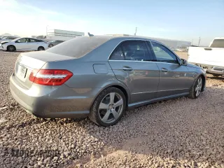 2011 Mercedes-Benz E 350 Luxury with VIN WDDHF5GBXBA429932, listed as a Copart auction lot 80981024 with 122,644 mi miles and Salvage Title. Bid and sale history available at DreamBid. Image 3.