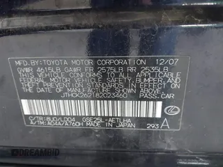 2008 Lexus IS 250 с VIN JTHCK262182023460, выставлен на аукционе IAAI как лот 42818457 с пробегом 176 279 миль миль и . История ставок и продаж доступна на DreamBid. Изображение 9.