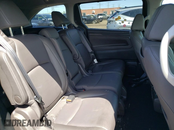 2019 Honda Odyssey Touring with VIN 5FNRL6H83KB019884, listed as a Copart auction lot 53402344 with 42,140 mi miles and Salvage Title. Bid and sale history available at carsss.com. Image 12.