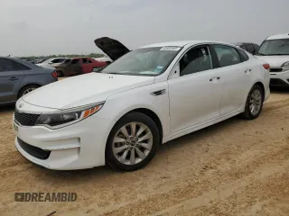 2018 Kia Optima LX with VIN 5XXGT4L34JG252045, listed as a Copart auction lot 50802485 with 65,769 mi miles and Salvage Title. Bid and sale history available at DreamBid. Image 1.