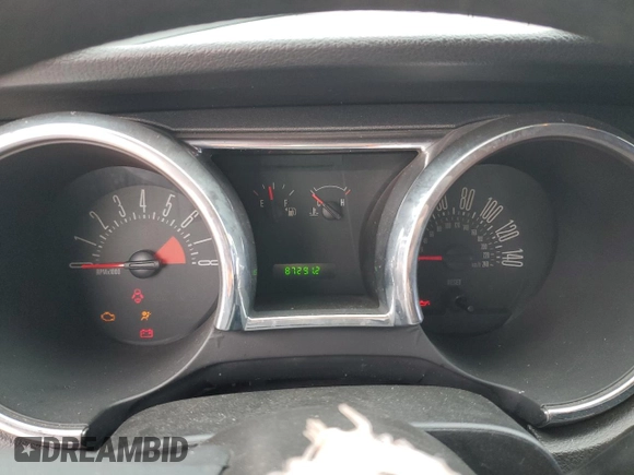 2007 Ford Mustang GT Deluxe with VIN 1ZVFT82H175279598, listed as a Copart auction lot 50810265 with 87,291 mi miles and Salvage Title. Bid and sale history available at carsss.com. Image 9.