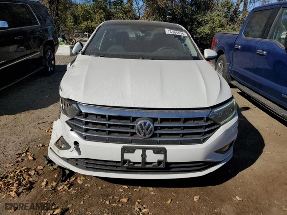 2021 Volkswagen Jetta SEL Premium with VIN 3VWG57BU0MM049580, listed as a Copart auction lot 76964054 with 78,019 mi miles and Salvage Title. Bid and sale history available at carsss.com. Image 5.