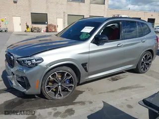 2020 BMW X3 M with VIN 5YMTS0C02L9B74262, listed as a IAAI auction lot 41715254 with 44988 miles. Bid and sale history available at carsss.com. Image 17.