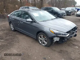 2018 Hyundai Sonata SEL with VIN 5NPE34AF1JH721262, listed as a IAAI auction lot 41711150 with 89,808 mi miles and . Bid and sale history available at DreamBid. Image 1.