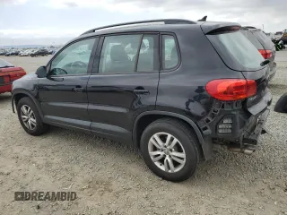 2017 Volkswagen Tiguan S with VIN WVGAV7AX6HK001501, listed as a Copart auction lot 55836315 with 116,052 mi miles and Salvage Title. Bid and sale history available at DreamBid. Image 2.
