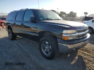 2002 Chevrolet Suburban LS with VIN 1GNEC16TX2J131882, listed as a Copart auction lot 81601484 with 0 mi miles and Salvage Title. Bid and sale history available at carsss.com. Image 4.