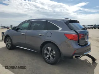 2017 Acura MDX with VIN 5FRYD4H34HB026772, listed as a Copart auction lot 48757445 with 123,515 mi miles and Salvage Title. Bid and sale history available at carsss.com. Image 2.