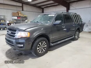 2015 Ford Expedition EL XLT with VIN 1FMJK1JT8FEF09421, listed as a Copart auction lot 50813635 with 191,555 mi miles and Salvage Title. Bid and sale history available at carsss.com. Image 1.