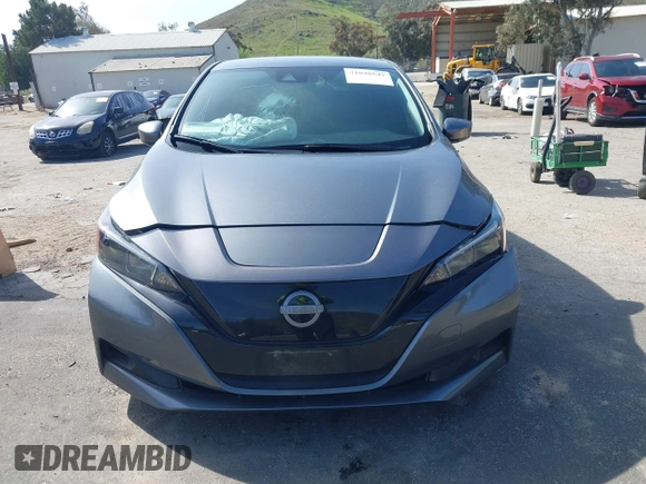 2023 Nissan LEAF S with VIN 1N4AZ1BV5PC554920, listed as a IAAI auction lot 41840547 with 22,329 mi miles and . Bid and sale history available at DreamBid. Image 13.