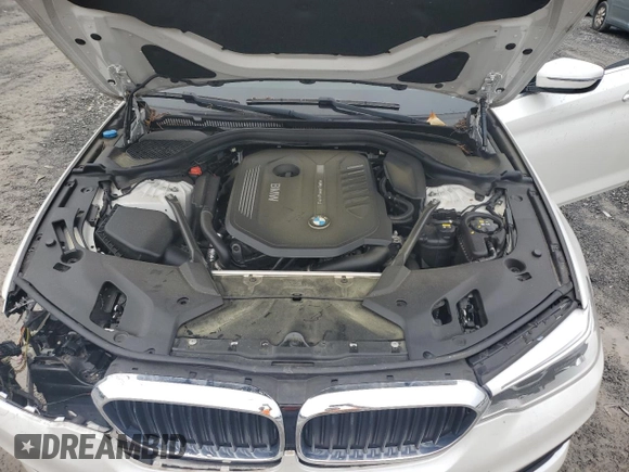 2017 BMW 5 Series 540i with VIN WBAJE5C38HG914361, listed as a Copart auction lot 59929095 with 89,496 mi miles and Non repairable. Bid and sale history available at DreamBid. Image 11.