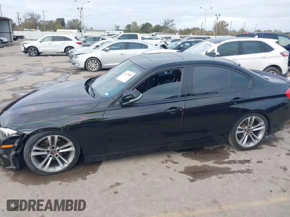 2015 BMW 3 Series 328i with VIN WBA3A5G56FNS83991, listed as a IAAI auction lot 41123406 with 146,818 mi miles. Bid and sale history available at carsss.com. Image 14.