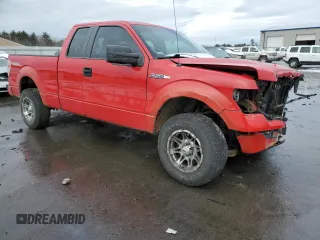 2012 Ford F-150 XL with VIN 1FTEX1EM0CKE13970, listed as a Copart auction lot 83695934 with 127,122 mi miles and Salvage Title. Bid and sale history available at carsss.com. Image 4.