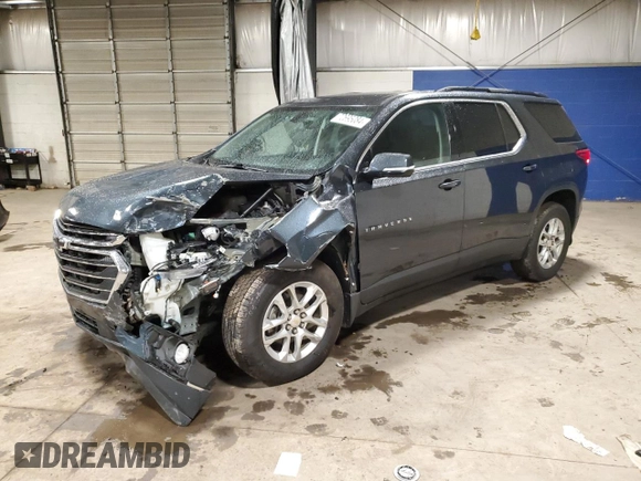 2019 Chevrolet Traverse LT Cloth with VIN 1GNEVGKW5KJ179058, listed as a Copart auction lot 72695084 with 101,906 mi miles and Salvage Title. Bid and sale history available at carsss.com. Image 1.
