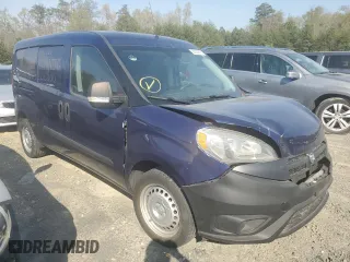 2018 Ram ProMaster City Cargo Van Tradesman with VIN ZFBERFAB5J6K09198, listed as a Copart auction lot 50823875 with 79,667 mi miles and Salvage Title. Bid and sale history available at carsss.com. Image 4.