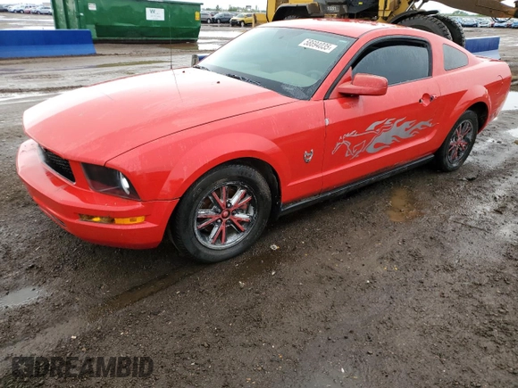 2009 Ford Mustang with VIN 1ZVHT80NX95135438, listed as a Copart auction lot 58694035 with 261,109 mi miles and Clean title. Bid and sale history available at DreamBid. Image 1.