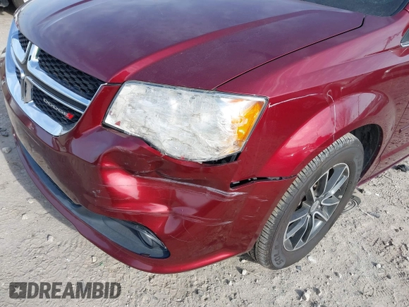 2017 Dodge Grand Caravan SXT with VIN 2C4RDGCGXHR624452, listed as a IAAI auction lot 41624033 with 98,912 mi miles and . Bid and sale history available at DreamBid. Image 17.
