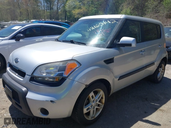 2011 Kia Soul + with VIN KNDJT2A28B7712547, listed as a IAAI auction lot 42163142 with 169,403 mi miles and . Bid and sale history available at DreamBid. Image 2.
