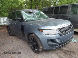 2019 Land Rover Range Rover with VIN SALGS2RE5KA516721, listed as a IAAI auction lot 42081181 with 120,147 mi miles and . Bid and sale history available at DreamBid. Image 1.