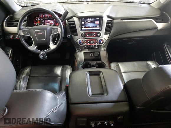 2015 GMC Yukon SLT with VIN 1GKS2BKC7FR279302, listed as a Copart auction lot 47827085 with 176,076 mi miles and Salvage Title. Bid and sale history available at carsss.com. Image 8.
