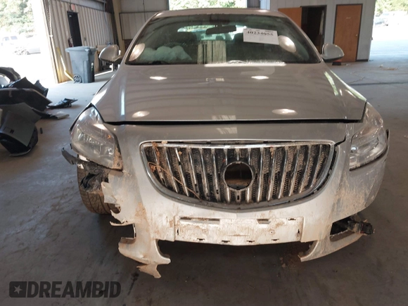 2011 Buick Regal CXL Turbo TO2 with VIN W04GW5EV6B1082404, listed as a IAAI auction lot 40234055 with 145,182 mi miles. Bid and sale history available at carsss.com. Image 13.