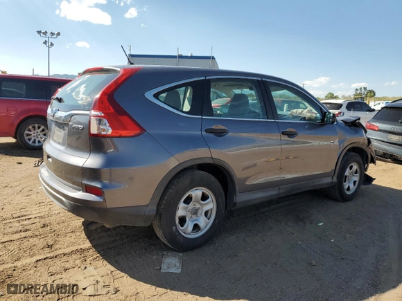 2016 Honda CR-V LX with VIN 5J6RM4H39GL133280, listed as a Copart auction lot 70411864 with 53,165 mi miles and Salvage Title. Bid and sale history available at carsss.com. Image 3.