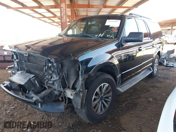 2015 Ford Expedition Max XLT z VIN 1FMJK1JT5FEF15693, wystawiony jako IAAI lot #41936865 z przebiegiem 148 778 mil mil oraz . Historia ofert i sprzedaży dostępna na DreamBid. Obrazek 18.