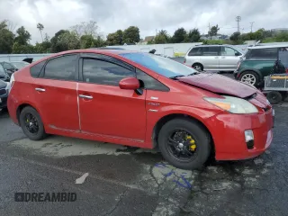 2011 Toyota Prius I with VIN JTDKN3DU8B1474686, listed as a Copart auction lot 51343785 with 287,264 mi miles and Salvage Title. Bid and sale history available at carsss.com. Image 4.