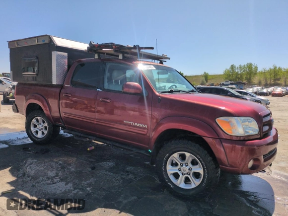 2005 Toyota Tundra Limited с VIN 5TBDT48155S501461, выставлен на аукционе Copart как лот 56884405 с пробегом 190 266 миль миль и Списание • Salvage title. История ставок и продаж доступна на DreamBid. Изображение 4.
