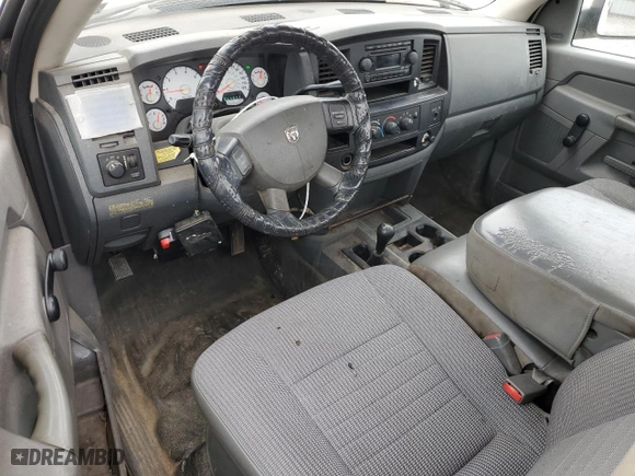 2006 Dodge Ram 2500 ST with VIN 3D7KS26D16G202123, listed as a Copart auction lot 53137755 with 280,788 mi miles and Clean Title. Bid and sale history available at carsss.com. Image 8.