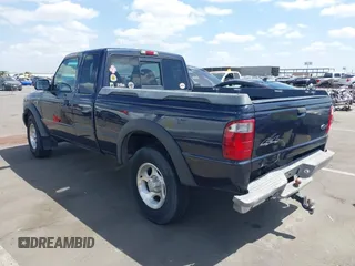 2002 Ford Ranger XL Fleet with VIN 1FTZR45E62PA15654, listed as a IAAI auction lot 42052712 with 208,436 mi miles. Bid and sale history available at carsss.com. Image 3.