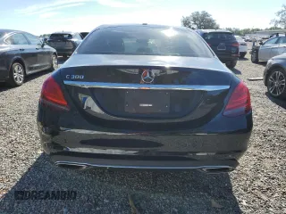 2021 Mercedes-Benz C 300 with VIN W1KWF8DB1MR605185, listed as a Copart auction lot 49703095 with Not provided miles and Non repairable. Bid and sale history available at DreamBid. Image 6.