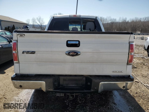 2013 Ford F-150 XL with VIN 1FTFW1EF0DFA71889, listed as a Copart auction lot 47989605 with 282,091 mi miles and Salvage Title. Bid and sale history available at carsss.com. Image 6.