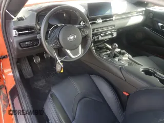 2024 Toyota Supra 3.0 with VIN WZ1DB0G07RW066056, listed as a Copart auction lot 49260325 with 3,621 mi miles and Salvage Title. Bid and sale history available at DreamBid. Image 8.