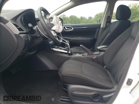 2017 Nissan Sentra S with VIN 3N1AB7AP3HY217131, listed as a Copart auction lot 54165124 with 93,407 mi miles and Salvage Title. Bid and sale history available at DreamBid. Image 7.