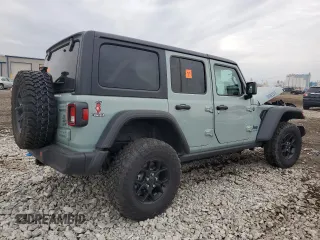 2024 Jeep Wrangler Willys z VIN 1C4RJXN68RW217008, wystawiony jako Copart lot #50819115 z przebiegiem Nie podano mil oraz Szkoda całkowita • Salvage title. Historia ofert i sprzedaży dostępna na DreamBid. Obrazek 3.