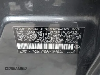 2021 Lexus IS 350 F Sport z VIN JTHGZ1B28M5044280, wystawiony jako IAAI lot #42202029 z przebiegiem 49 048 mil mil oraz . Historia ofert i sprzedaży dostępna na DreamBid. Obrazek 9.
