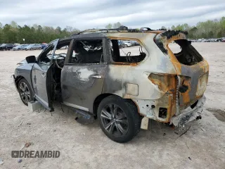 2020 Nissan Pathfinder Platinum with VIN 5N1DR2DN0LC605059, listed as a Copart auction lot 51507605 with Not provided miles and Salvage title. Bid and sale history available at DreamBid. Image 2.