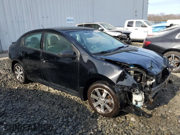 2012 Nissan Sentra SR with VIN 3N1AB6AP6CL695821, listed as a Copart auction lot 49428445 with 162,721 mi miles and Salvage Title. Bid and sale history available at DreamBid. Image 4.