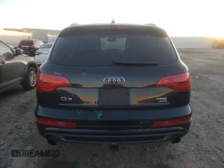 2015 Audi Q7 Vorsprung Edition with VIN WA1WGCFE5FD012716, listed as a Copart auction lot 46939455 with 151,612 mi miles and Salvage title. Bid and sale history available at DreamBid. Image 6.