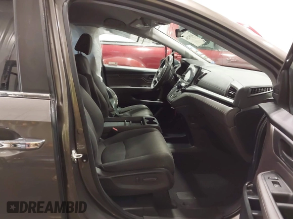 2019 Honda Odyssey EX with VIN 5FNRL6H56KB091734, listed as a IAAI auction lot 41992296 with 97,236 mi miles. Bid and sale history available at carsss.com. Image 5.