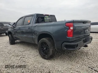 2021 Chevrolet Silverado 1500 RST with VIN 3GCUYEED4MG118640, listed as a Copart auction lot 80879984 with 0 mi miles and Salvage Title. Bid and sale history available at carsss.com. Image 2.