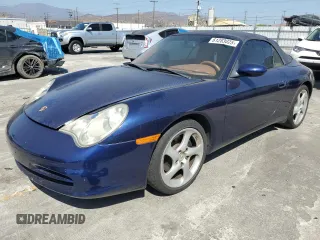 2005 Porsche 911 Carrera with VIN WP0CA29985S650097, listed as a Copart auction lot 61283025 with 118,024 mi miles and Salvage title. Bid and sale history available at DreamBid. Image 1.