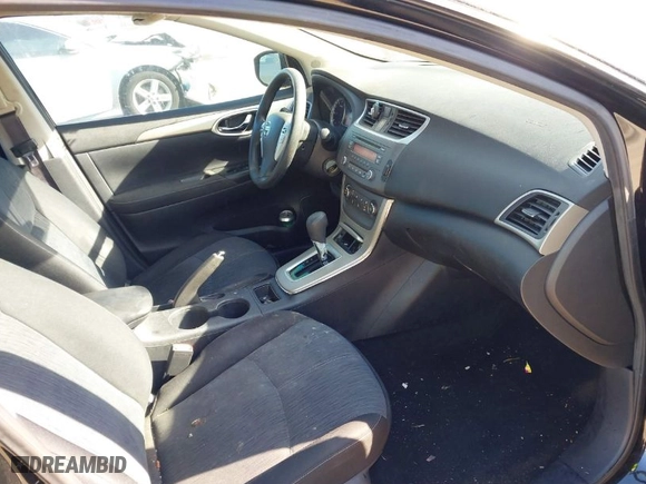 2014 Nissan Sentra SV with VIN 3N1AB7AP9EY200183, listed as a IAAI auction lot 41795406 with 167,111 mi miles. Bid and sale history available at carsss.com. Image 5.
