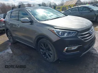 2018 Hyundai Santa Fe Ultimate with VIN 5XYZWDLA9JG518332, listed as a IAAI auction lot 42000555 with 104,783 mi miles and . Bid and sale history available at DreamBid. Image 1.