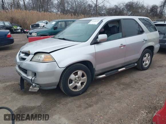 2005 Acura MDX with VIN 2HNYD18225H535783, listed as a IAAI auction lot 41538976 with 192,695 mi miles. Bid and sale history available at carsss.com. Image 2.