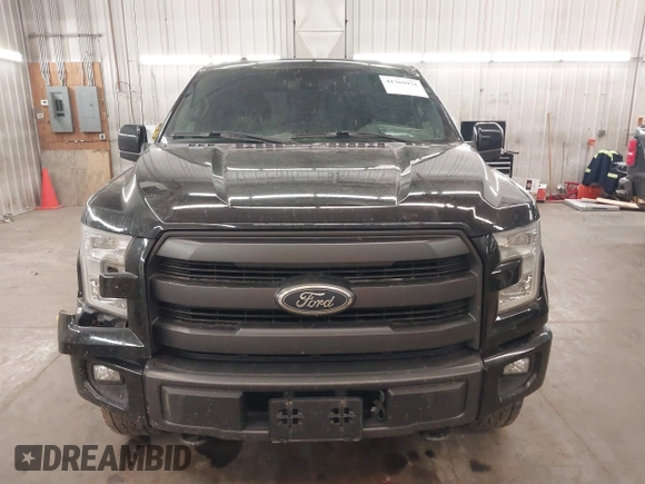 2015 Ford F-150 XLT w/HD Payload Pkg with VIN 1FTFW1EGXFFA39852, listed as a IAAI auction lot 41769971 with 163,929 mi miles. Bid and sale history available at carsss.com. Image 13.