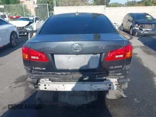 2008 Lexus IS 250 with VIN JTHBK262482059056, listed as a IAAI auction lot 41988302 with 203,953 mi miles. Bid and sale history available at carsss.com. Image 16.